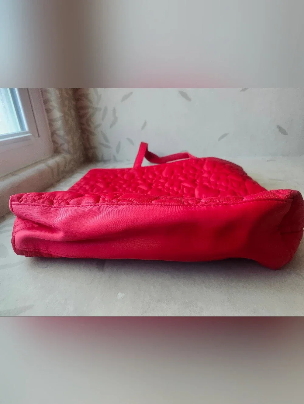 kate spade Quilted Heart Tote in Bright Red